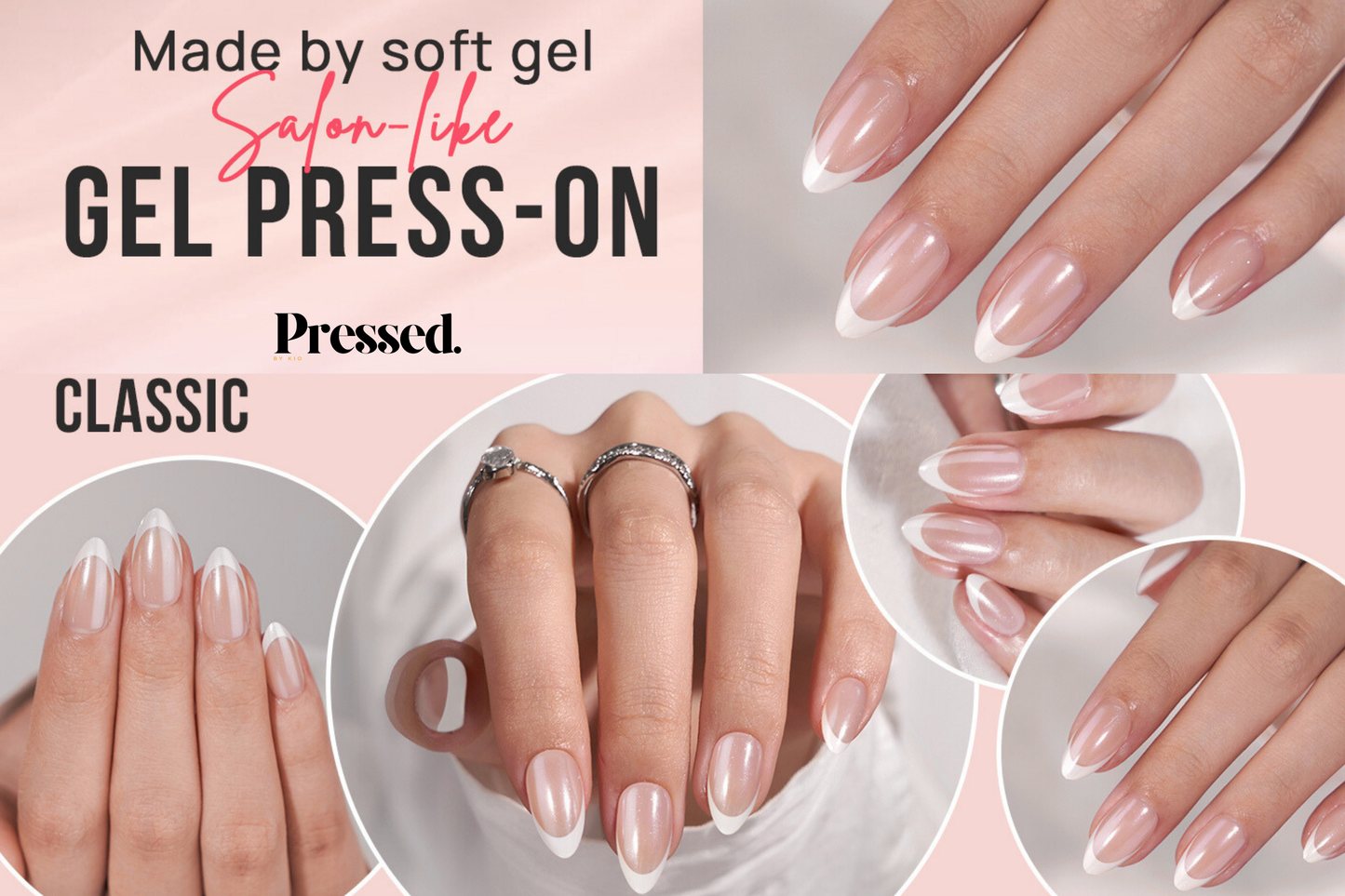 Vanilla Dream Almond Nails - Press On Nails