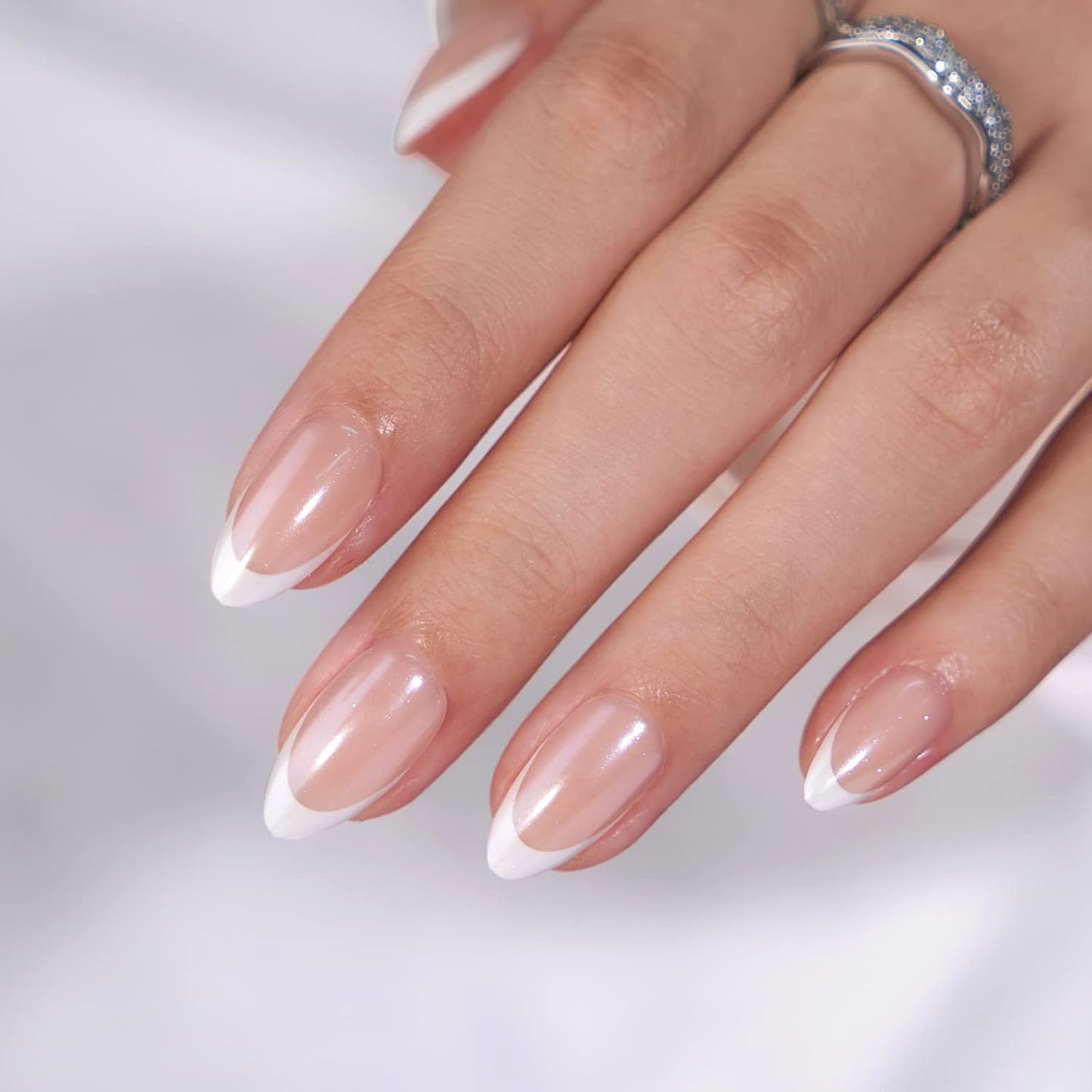 Vanilla Dream Almond Nails - Press On Nails