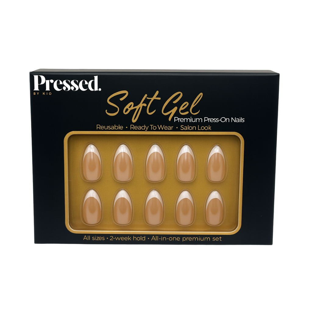 Vanilla Dream Almond Nails - Press On Nails
