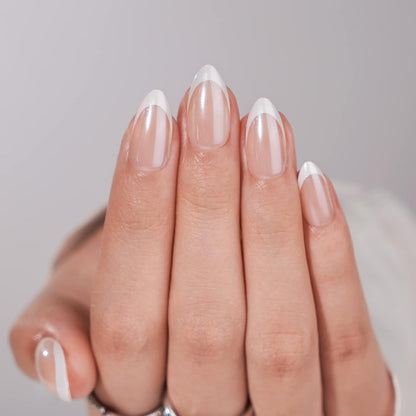 Vanilla Dream Almond Nails - Press On Nails