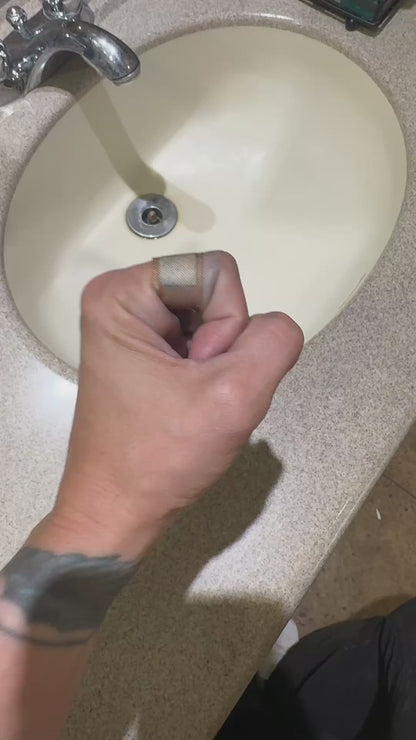 Rosé Glow Short Square Nails - Press On Nails